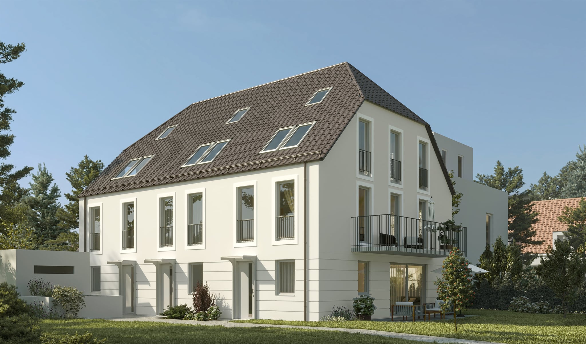 3D Visualization of new building in Munich Germany 3D Visualization of new building in Munich Germany